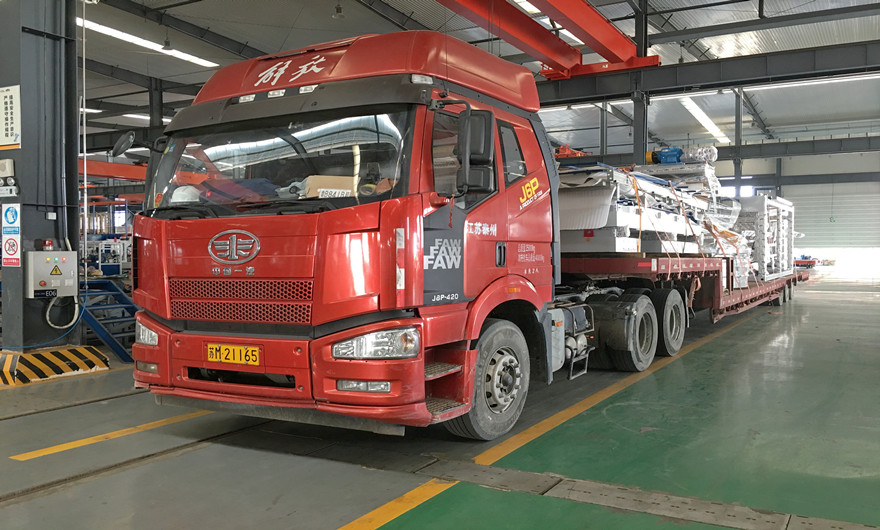 項目發(fā)貨|年處理工業(yè)危廢10000噸，策尼特ZN1200S帶離線碼垛機簡易生產(chǎn)線發(fā)貨華東地區(qū)