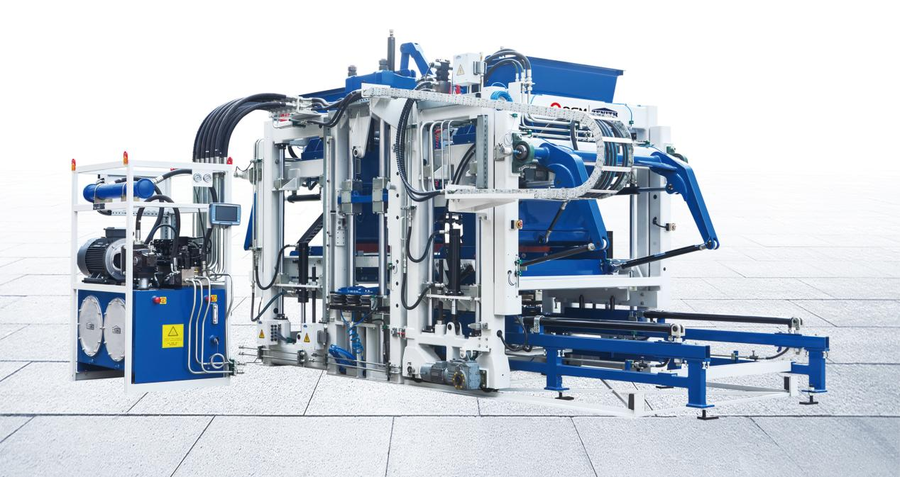 泉工股份植草磚機助力城市基礎建設